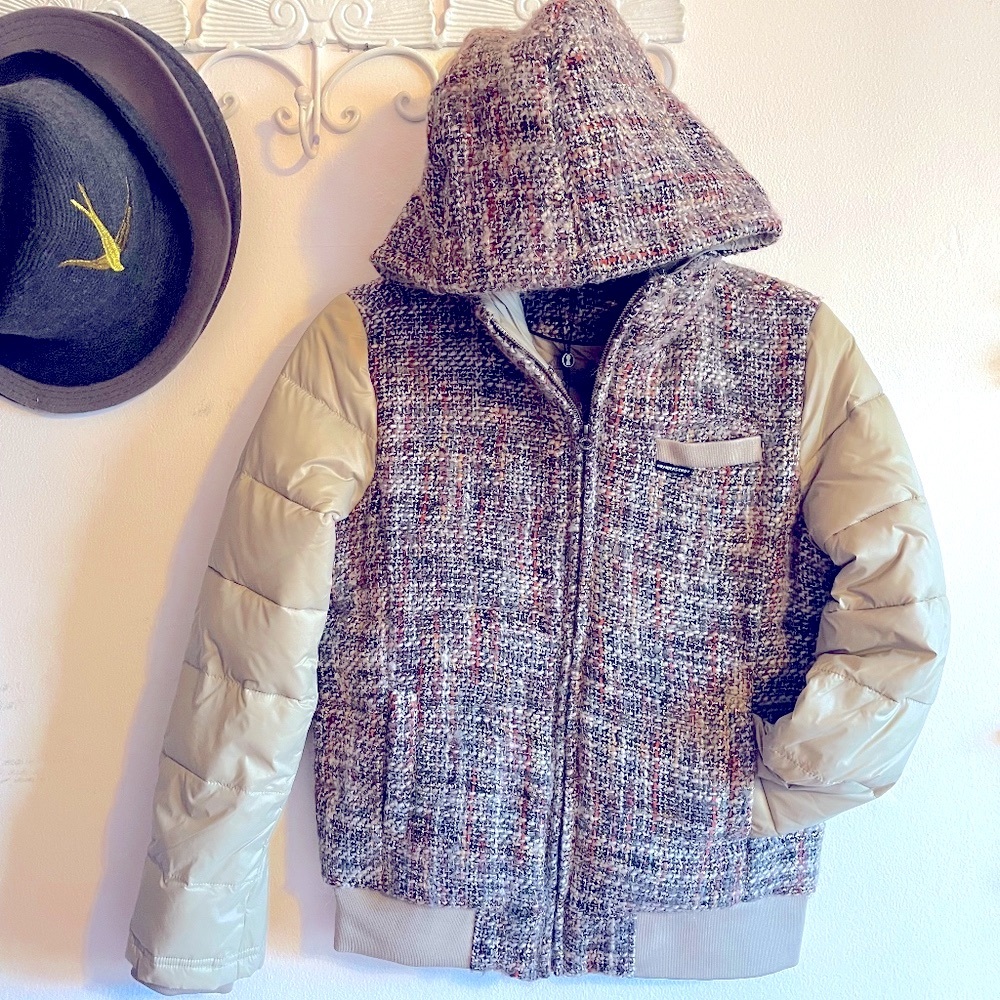 NWT Members Only Mixed Wool Jacket